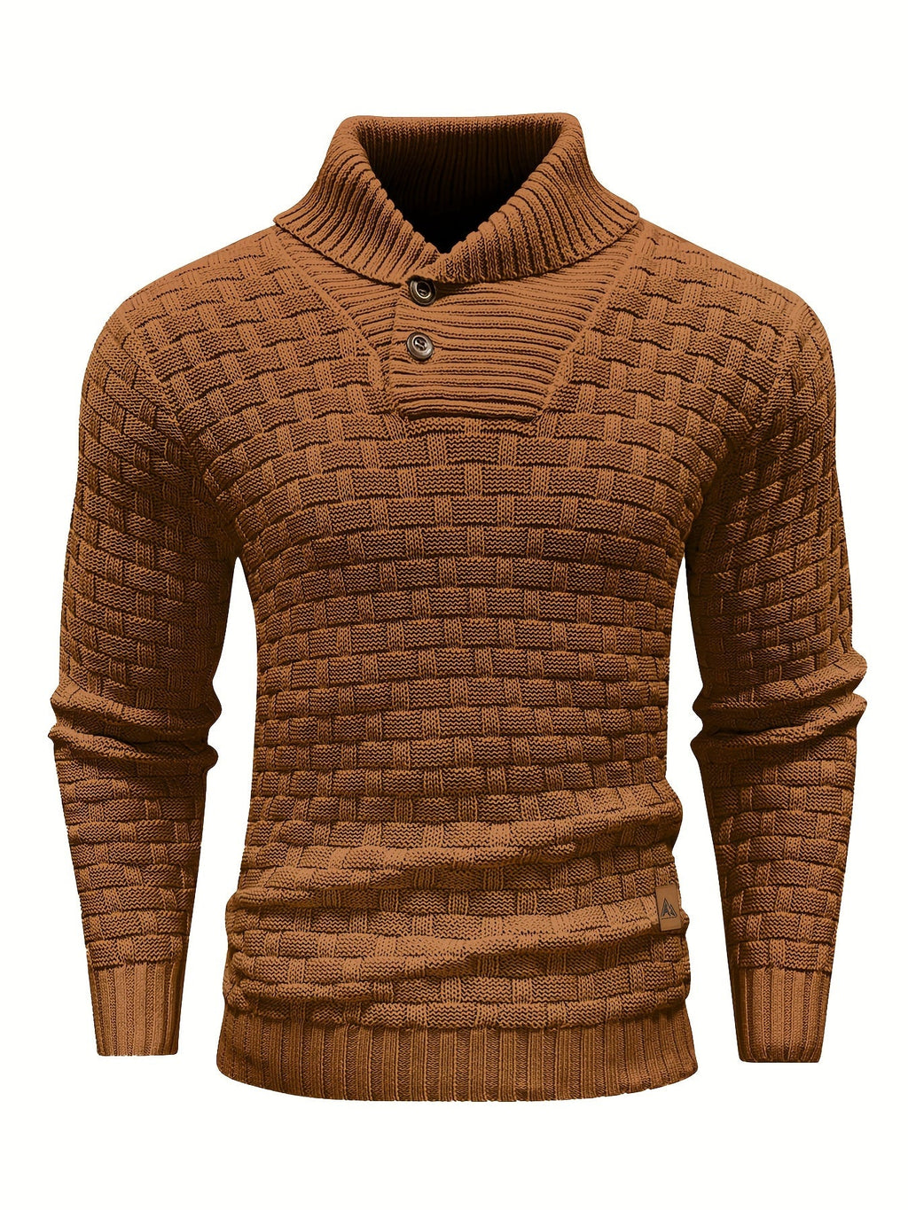 Alistair | Textured Shawl-Collar Sweater