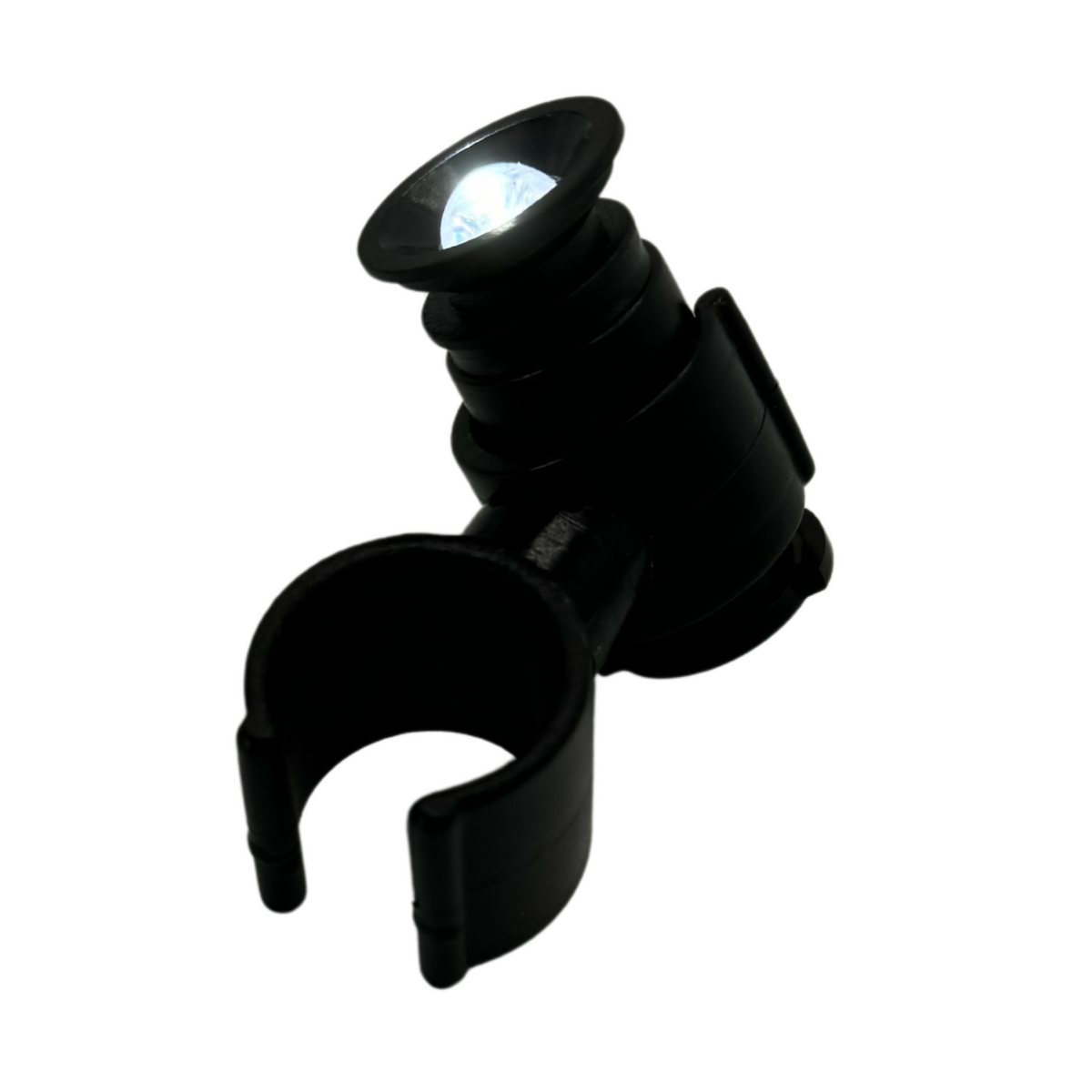 3D Matte Black Cane W/CaneBright LED Flashlight