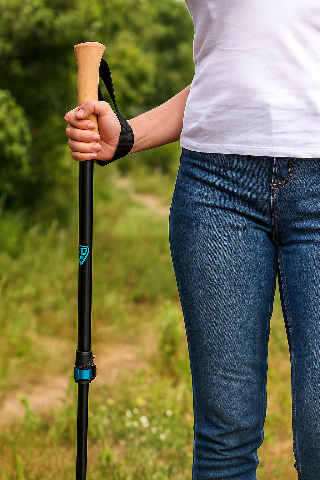 SP 7 Series Beige Handle Trekking Poles
