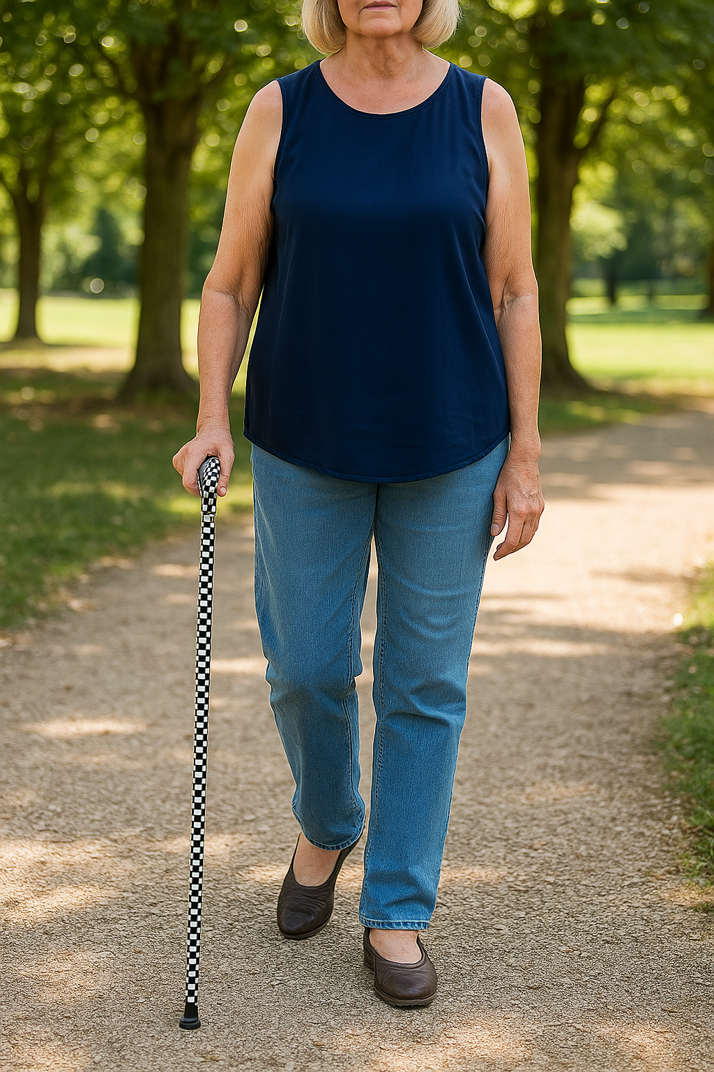Checkmate Designer Adjustable Walking Cane
