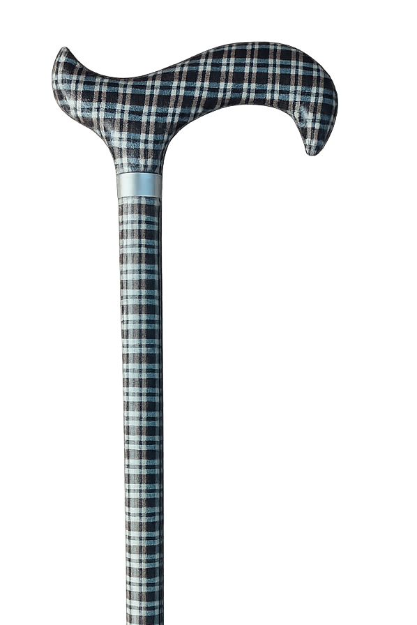 Ashford Plaid Folding Cane