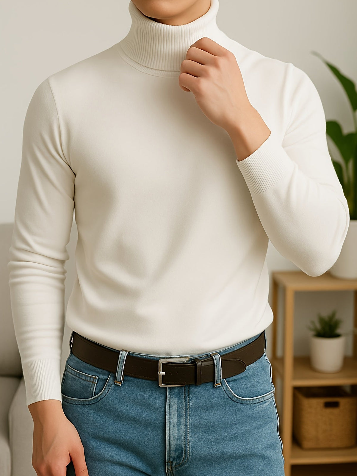 Frederick | Refined High-Neck Sweater