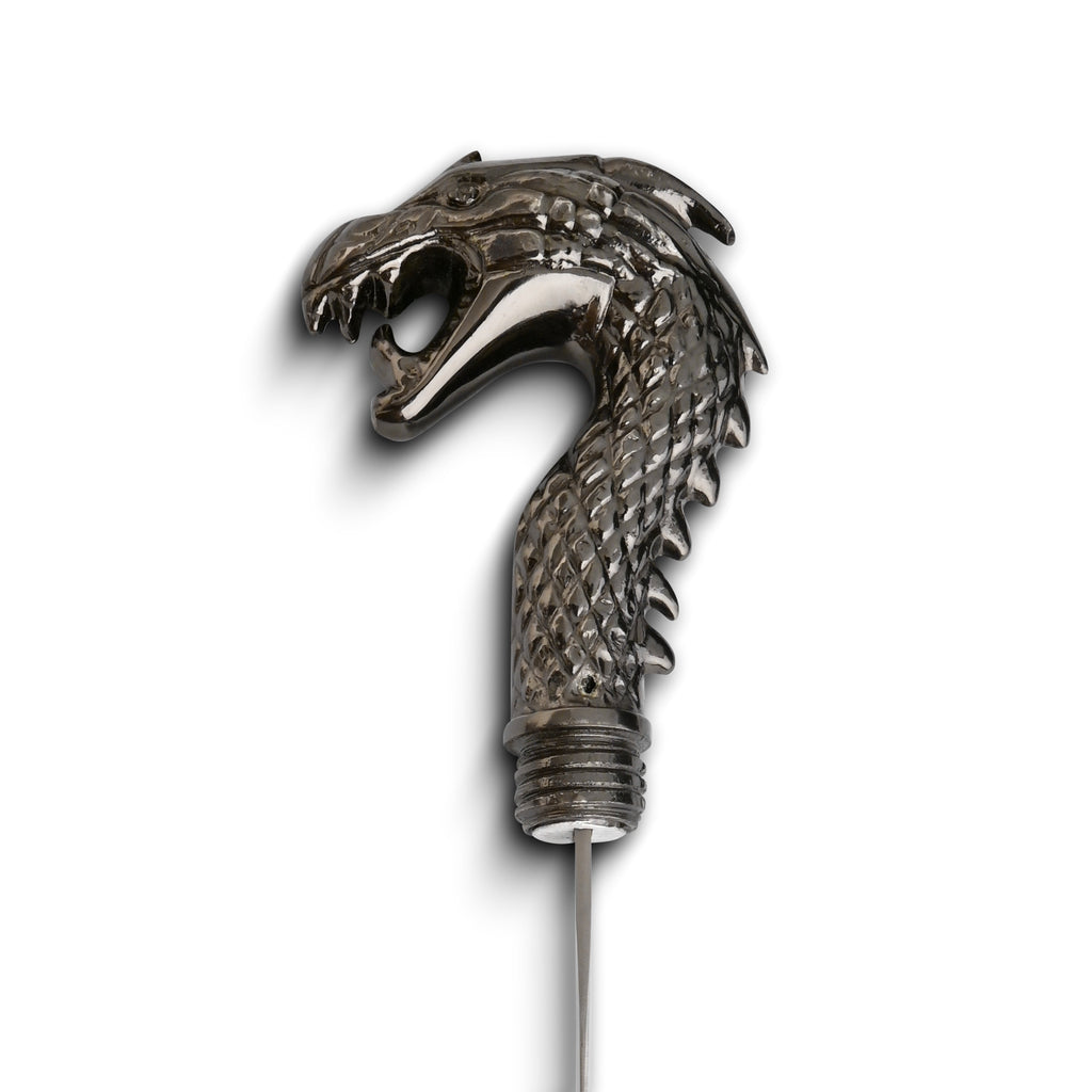 Black Oxide Dragon Head Collector's Dagger Cane