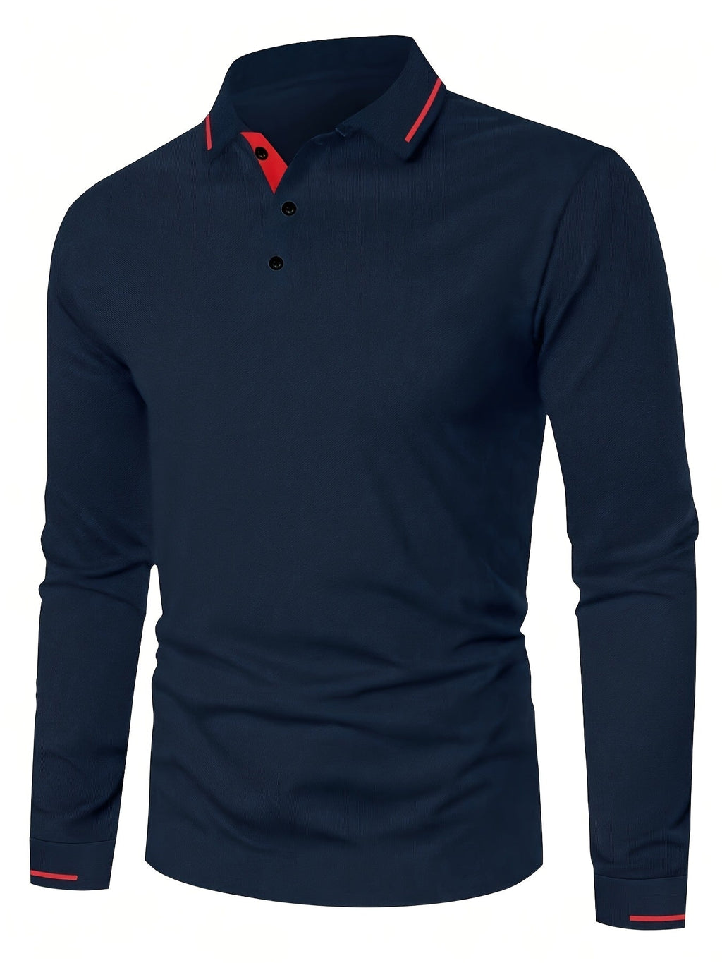 Dalton | Refined Long-Sleeve Polo Shirt