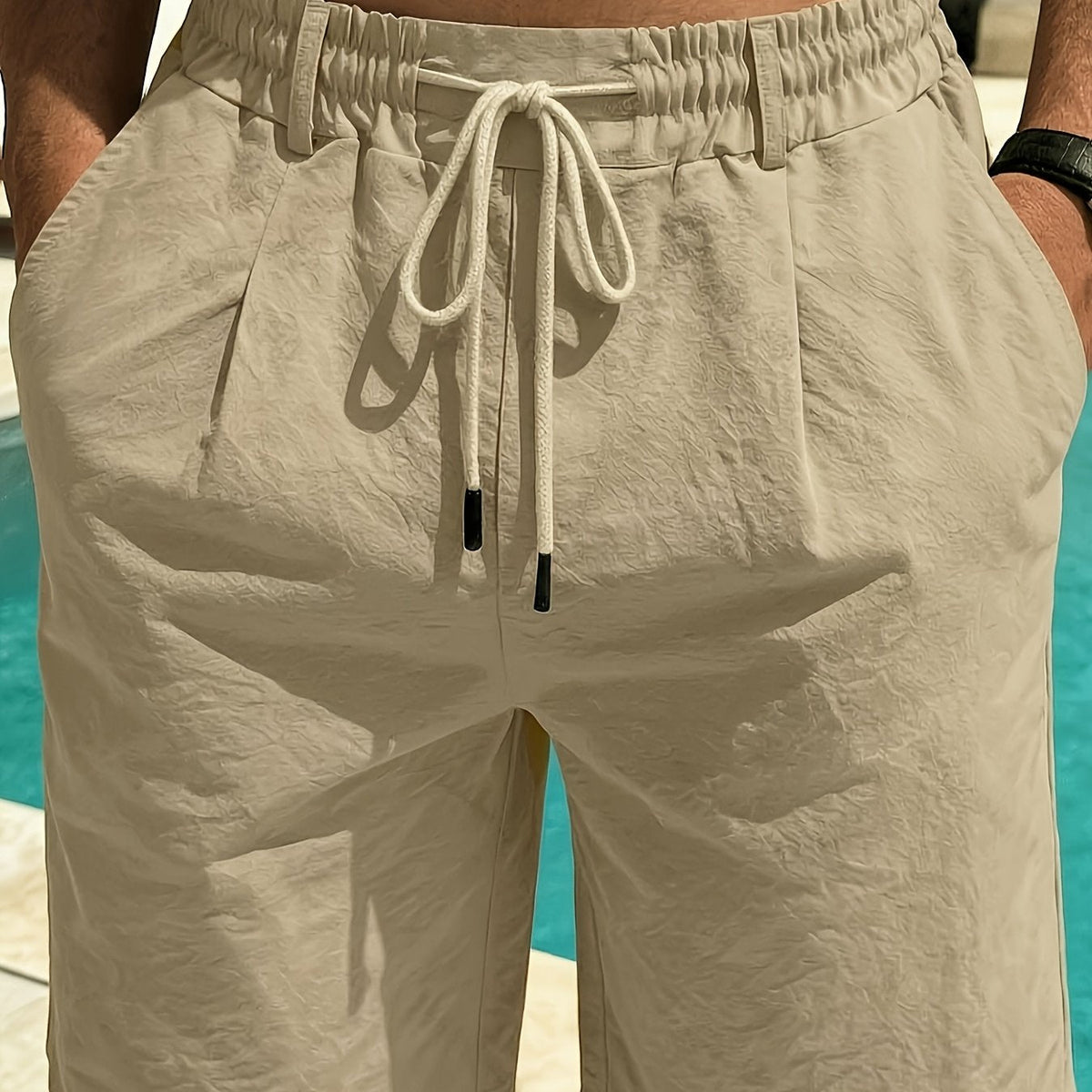 Trevor | Relaxed Drawstring Shorts