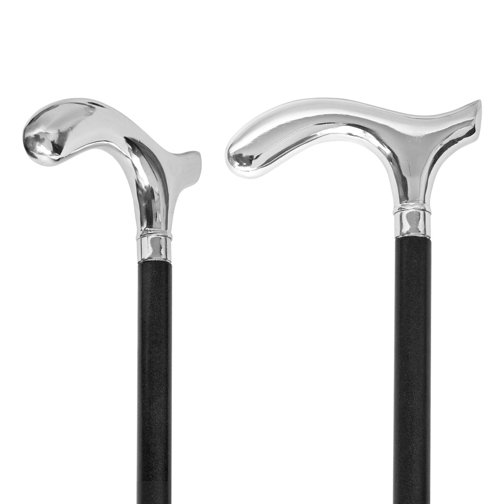 Chrome Derby Handle Collector's Sword Cane