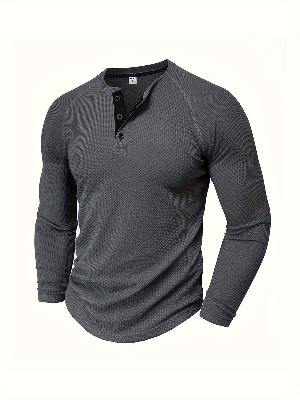 Graham | Classic Button Henley Shirt