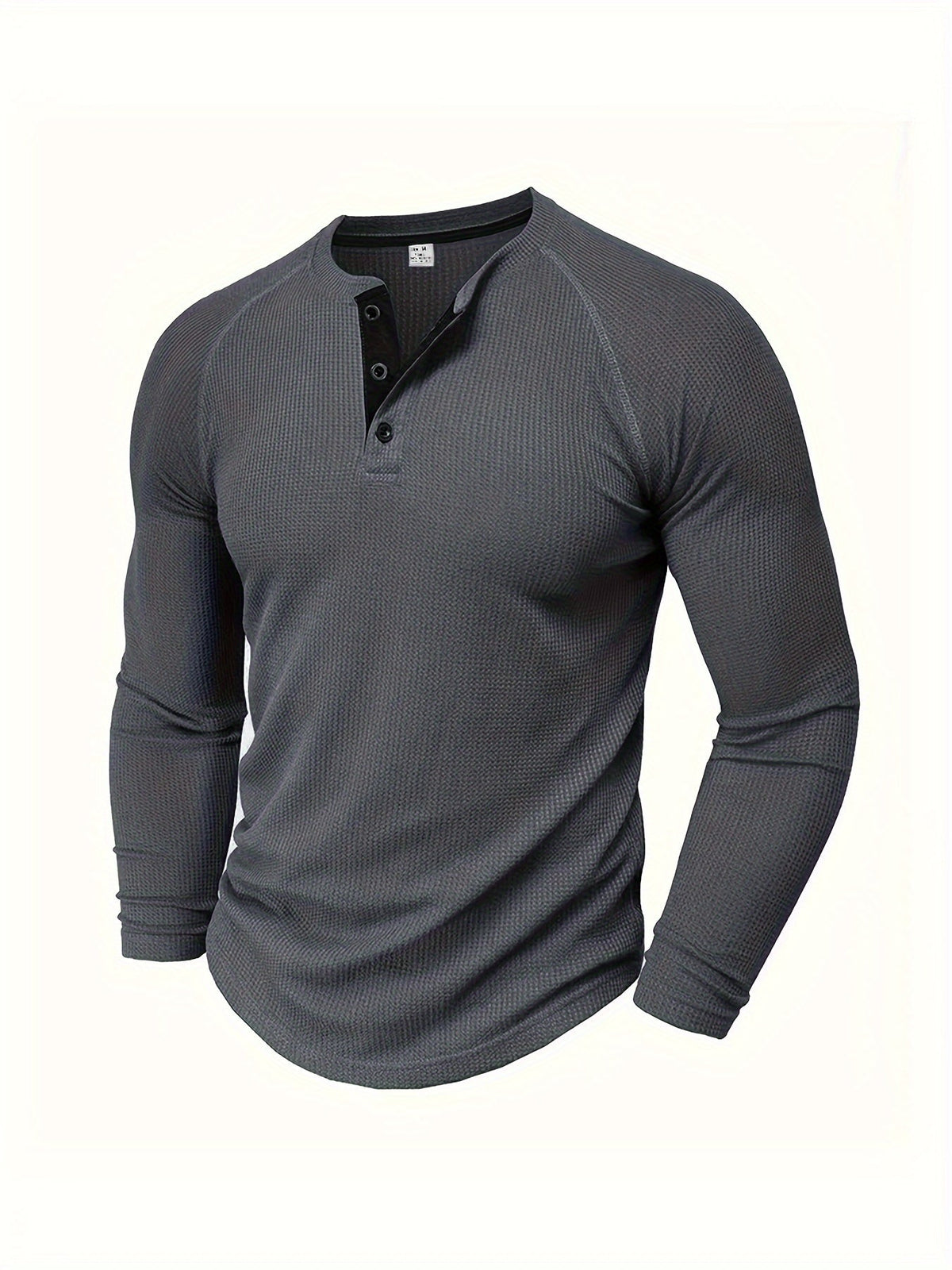 Graham | Classic Button Henley Shirt