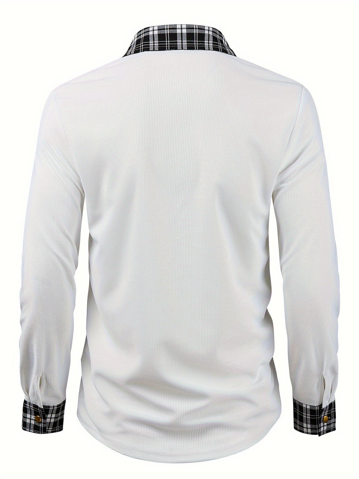 Bradley | Textured Contrast Shirt