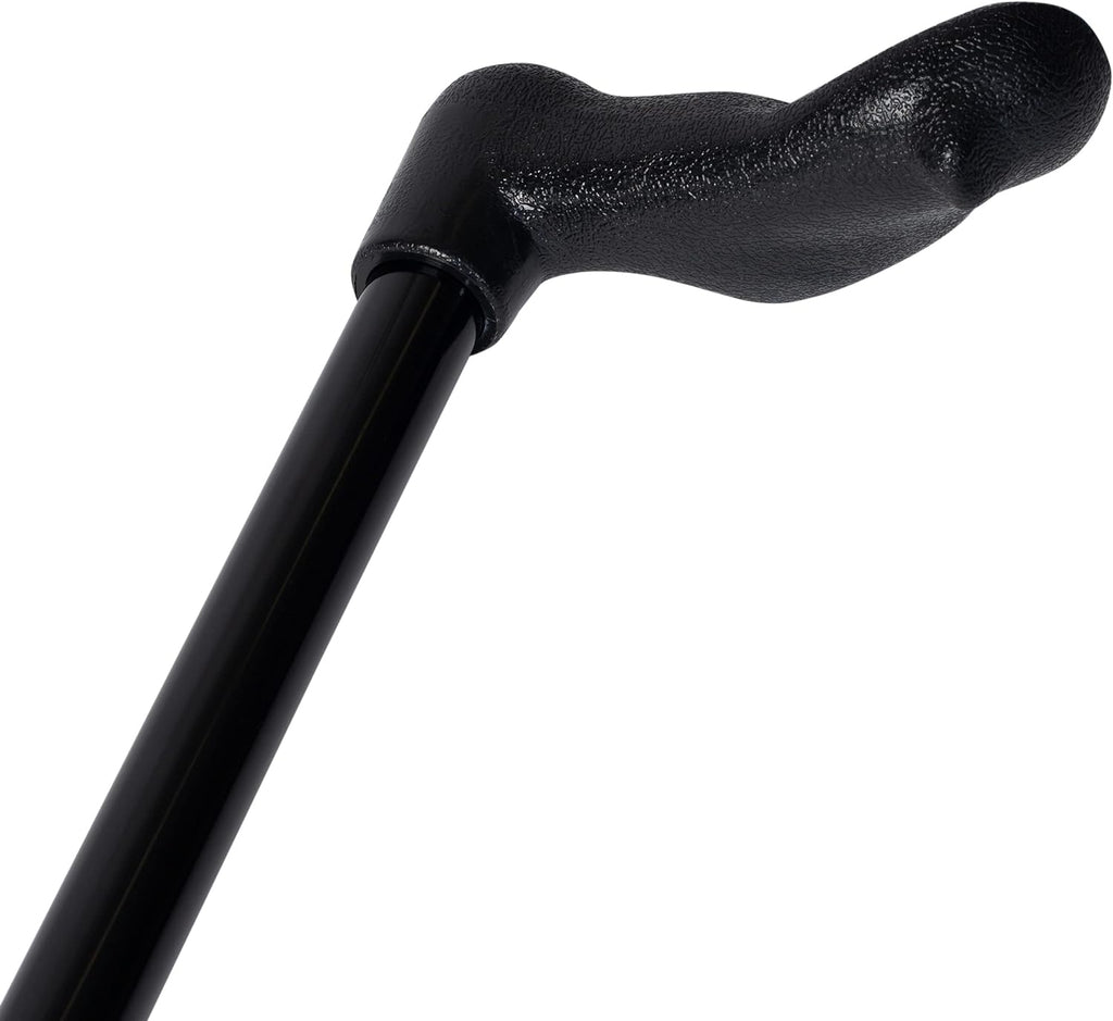 Harvy Palm Grip Walking Cane with Adjustable Aluminum Shaft - 5 Colors