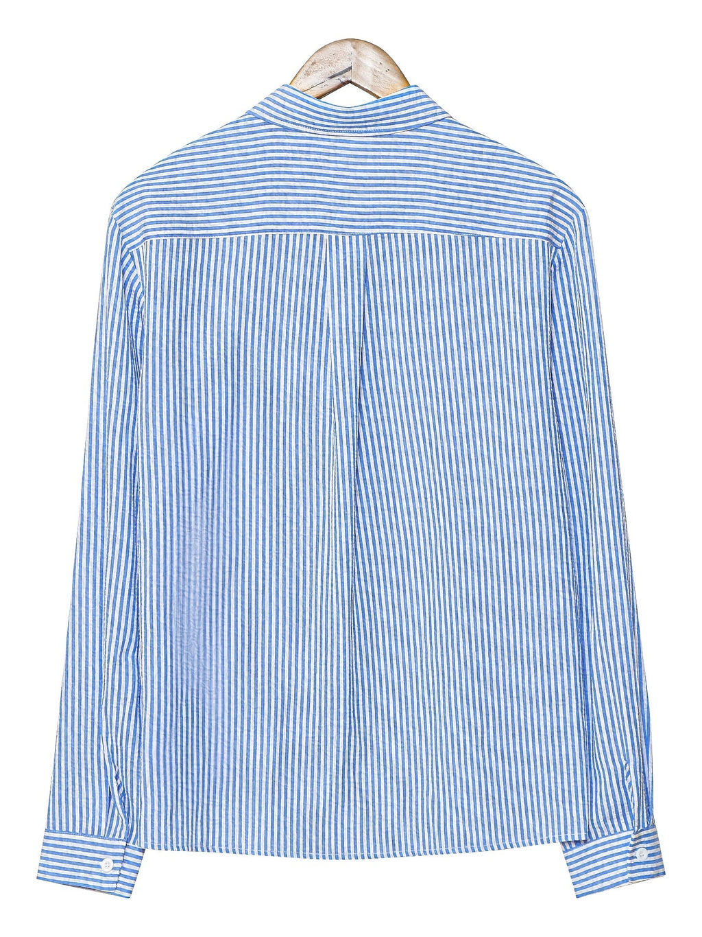 Spencer | Textured Striped Long-Sleeve Shirt