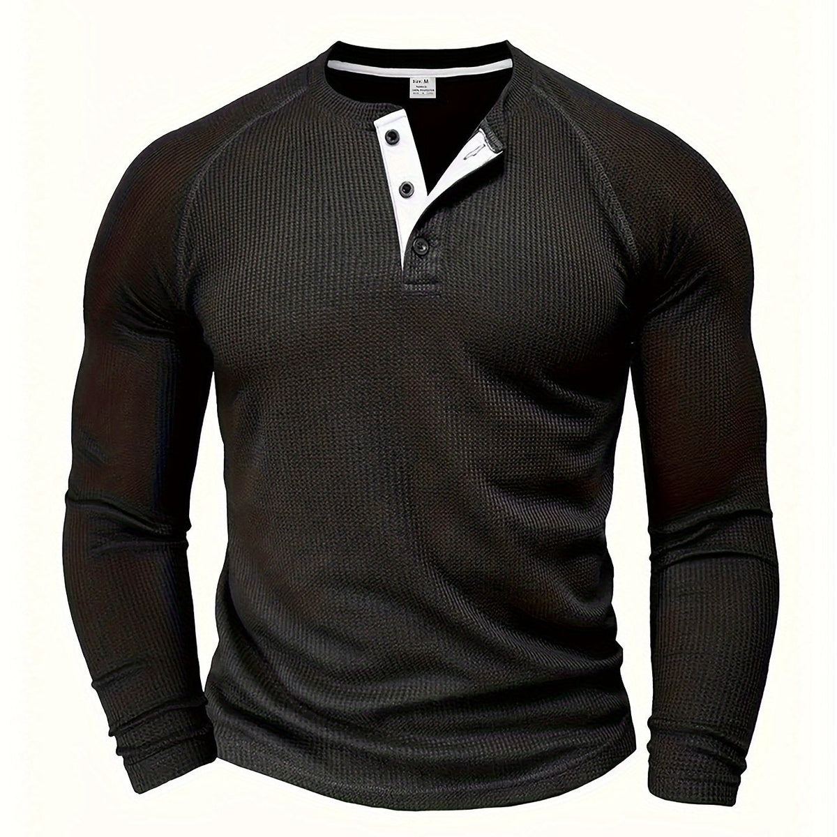 Graham | Classic Button Henley Shirt
