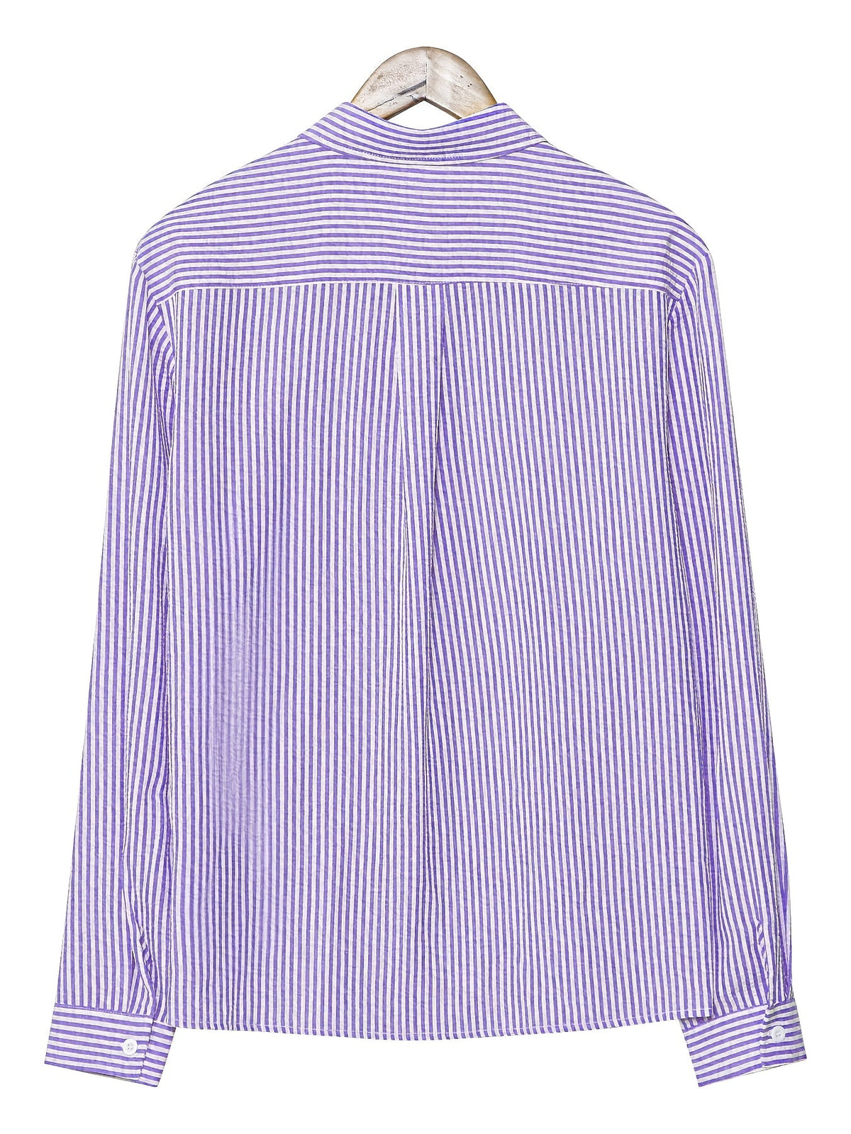 Spencer | Textured Striped Long-Sleeve Shirt