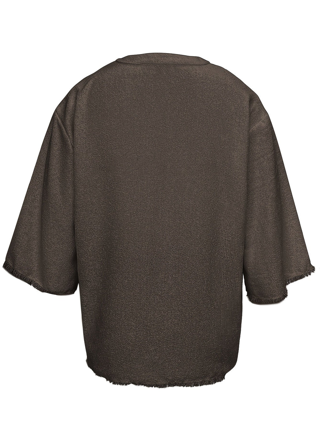 Dorian | Relaxed Lace-Up V-Neck Shirt
