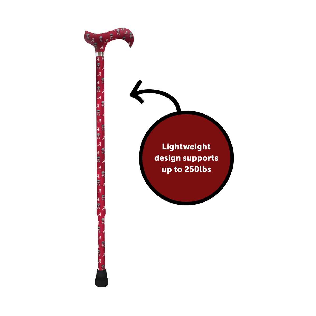 Alabama Crimson Tide Walking Cane