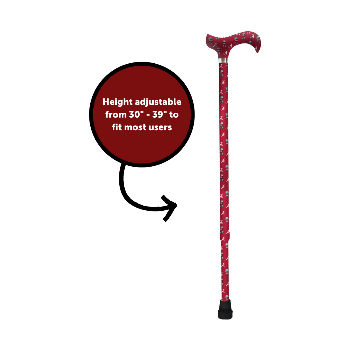 Alabama Crimson Tide Walking Cane