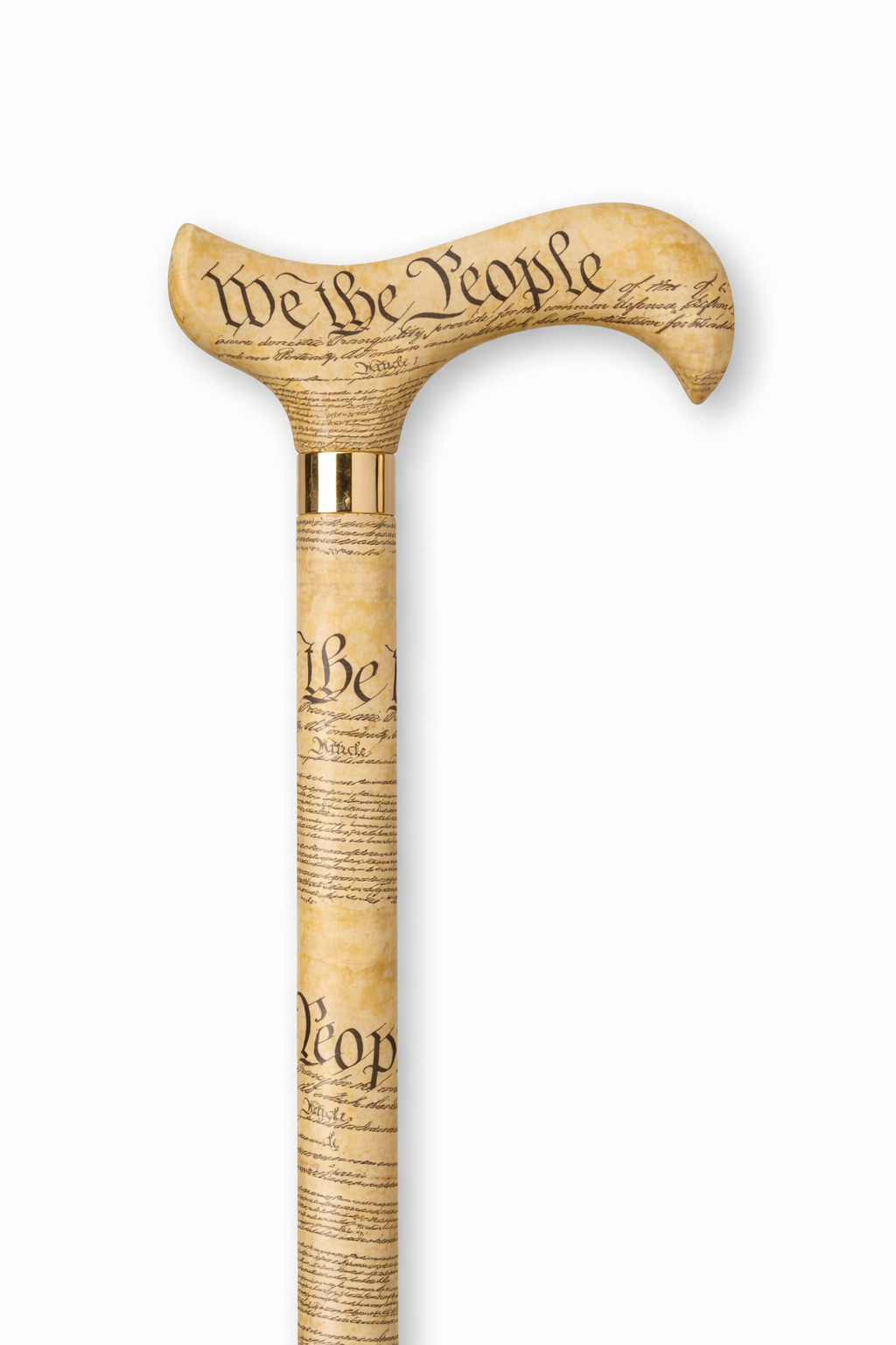 We the People Constitution Walking Cane