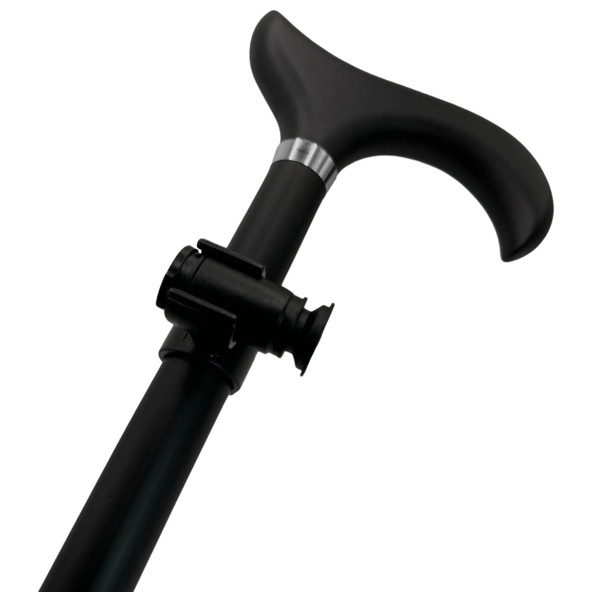 3D Matte Black Cane W/CaneBright LED Flashlight