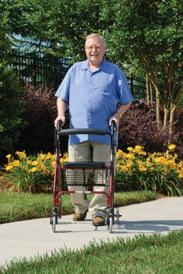 Lumex Walkabout Lite Rollator