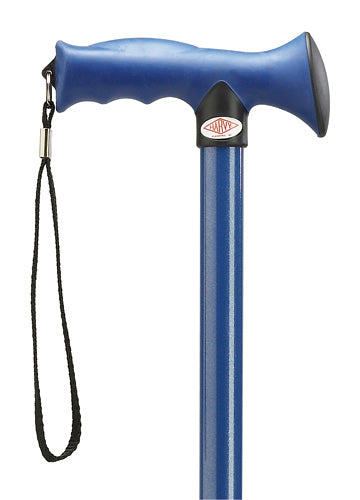 Overmold Ergonomic Grip Aluminum Adjustable Cane