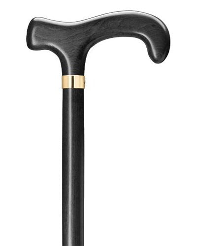 Hercules Derby Handle Cane-Black