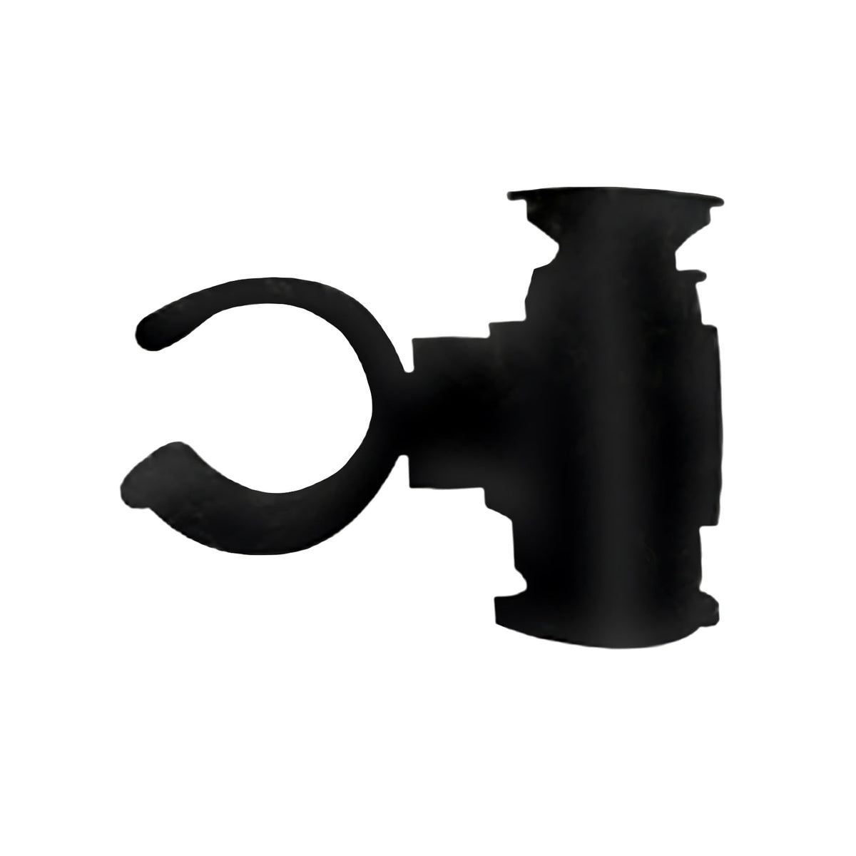 3D Matte Black Cane W/CaneBright LED Flashlight
