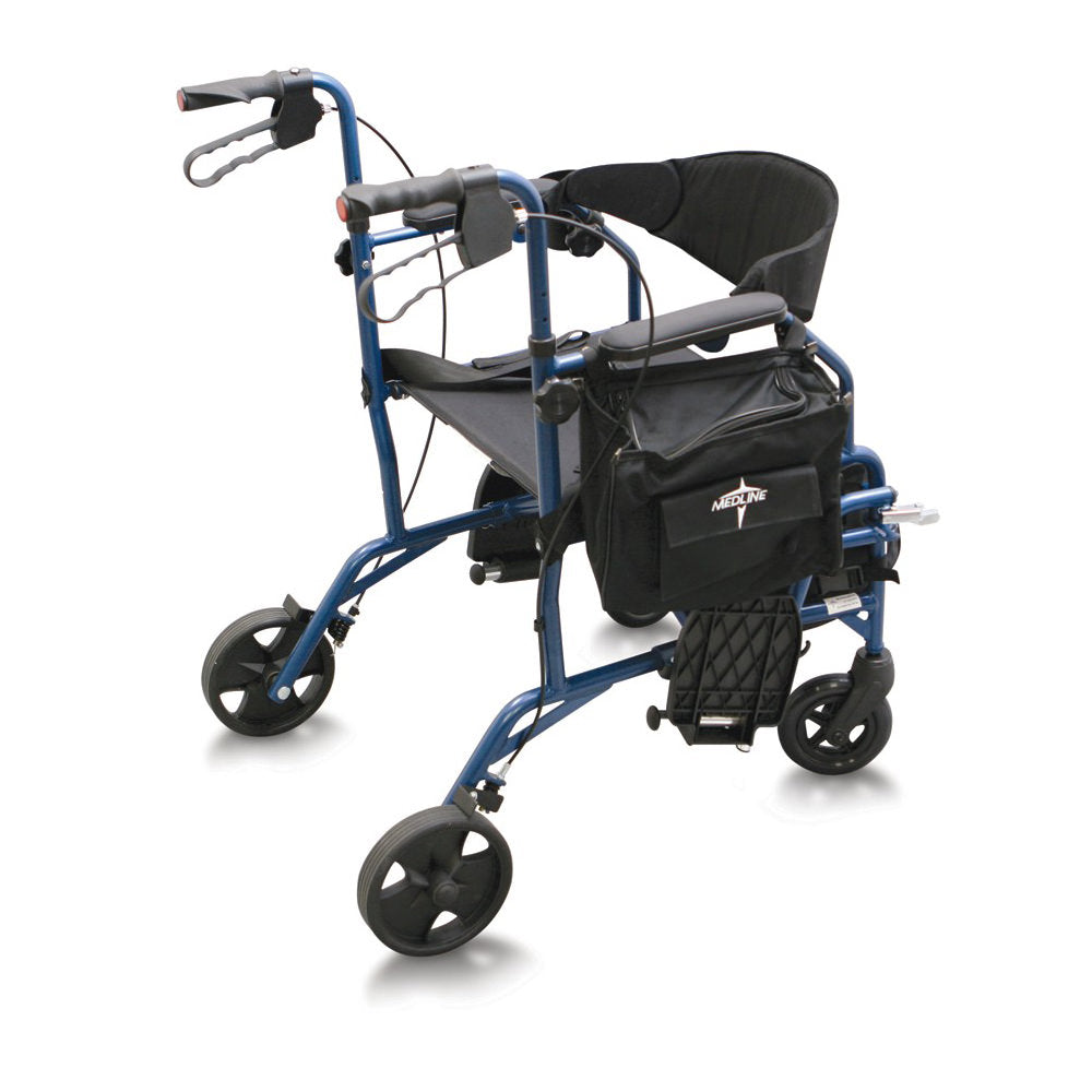 Medline Excel Translator Rollator/Transport Chair