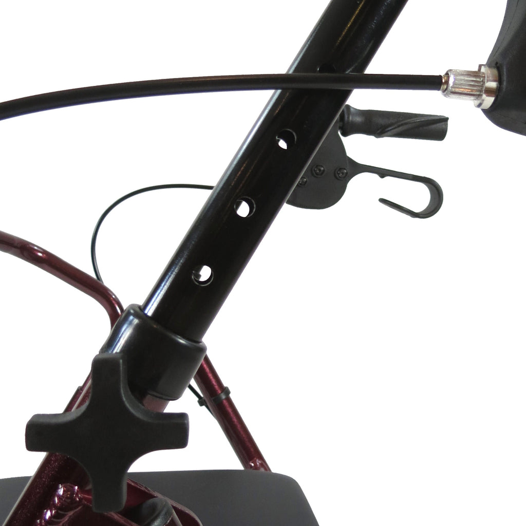 Medline Heavy Duty Rollator Extra-Wide