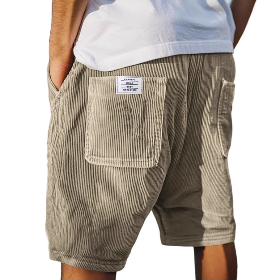 Brandon | Refined Textured Tailored Shorts
