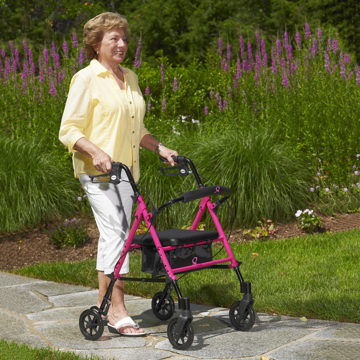 Drive Adjustable Seat Height Rollator