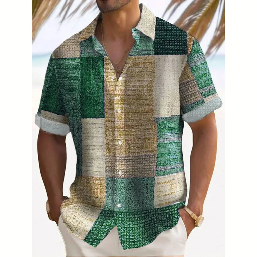 Joshua | Retro Button-Down Shirt