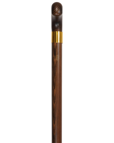 Fritz Handle Walking Cane in Black, Walnut, or Natural