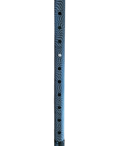 Reflective Snakeskin Pattern Cane