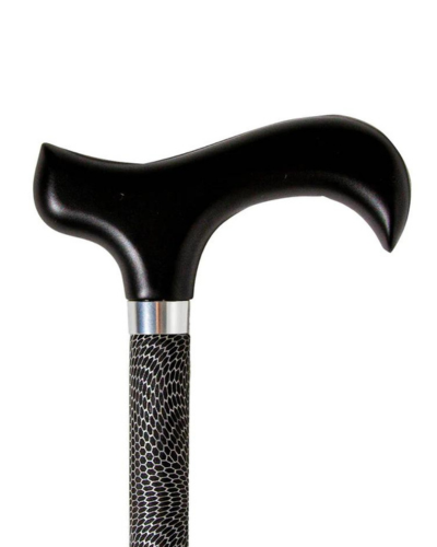 Reflective Snakeskin Pattern Cane