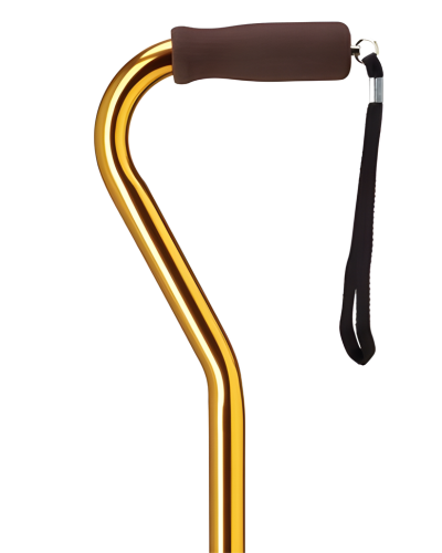 Offset Handle Walking Canes in 7 Solid Colors