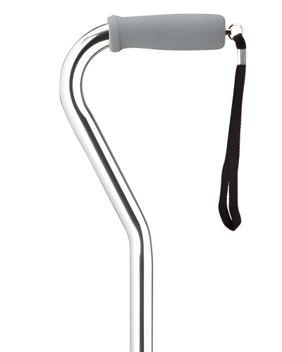Offset Handle Walking Canes in 7 Solid Colors