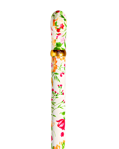 Heaven's Flowers Designer Folding Cane