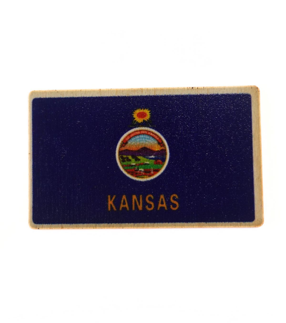 USA State Pride Wood Stickers