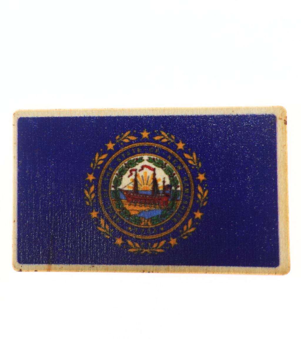 USA State Pride Wood Stickers