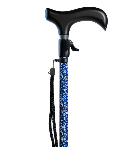 TriggerTech Easy Adjust Funky Blue Cane