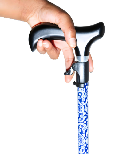 TriggerTech Easy Adjust Funky Blue Cane