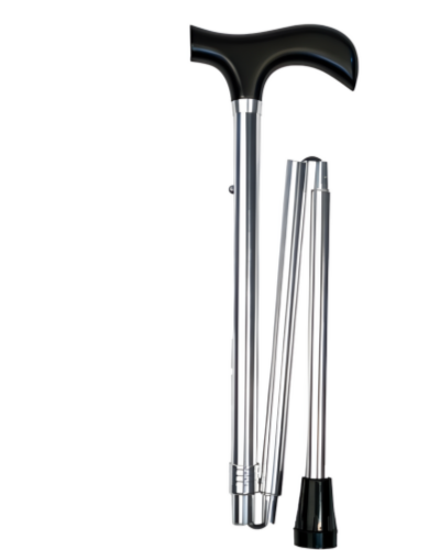 EasyFold Chrome Folding Cane