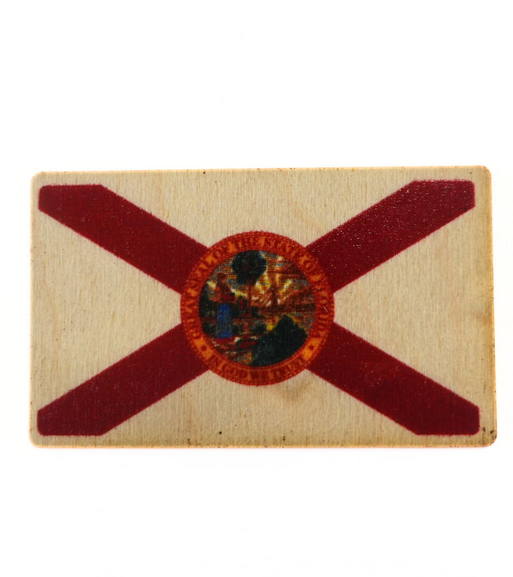 USA State Pride Wood Stickers