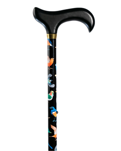 EasyFold Lovebirds Folding Cane