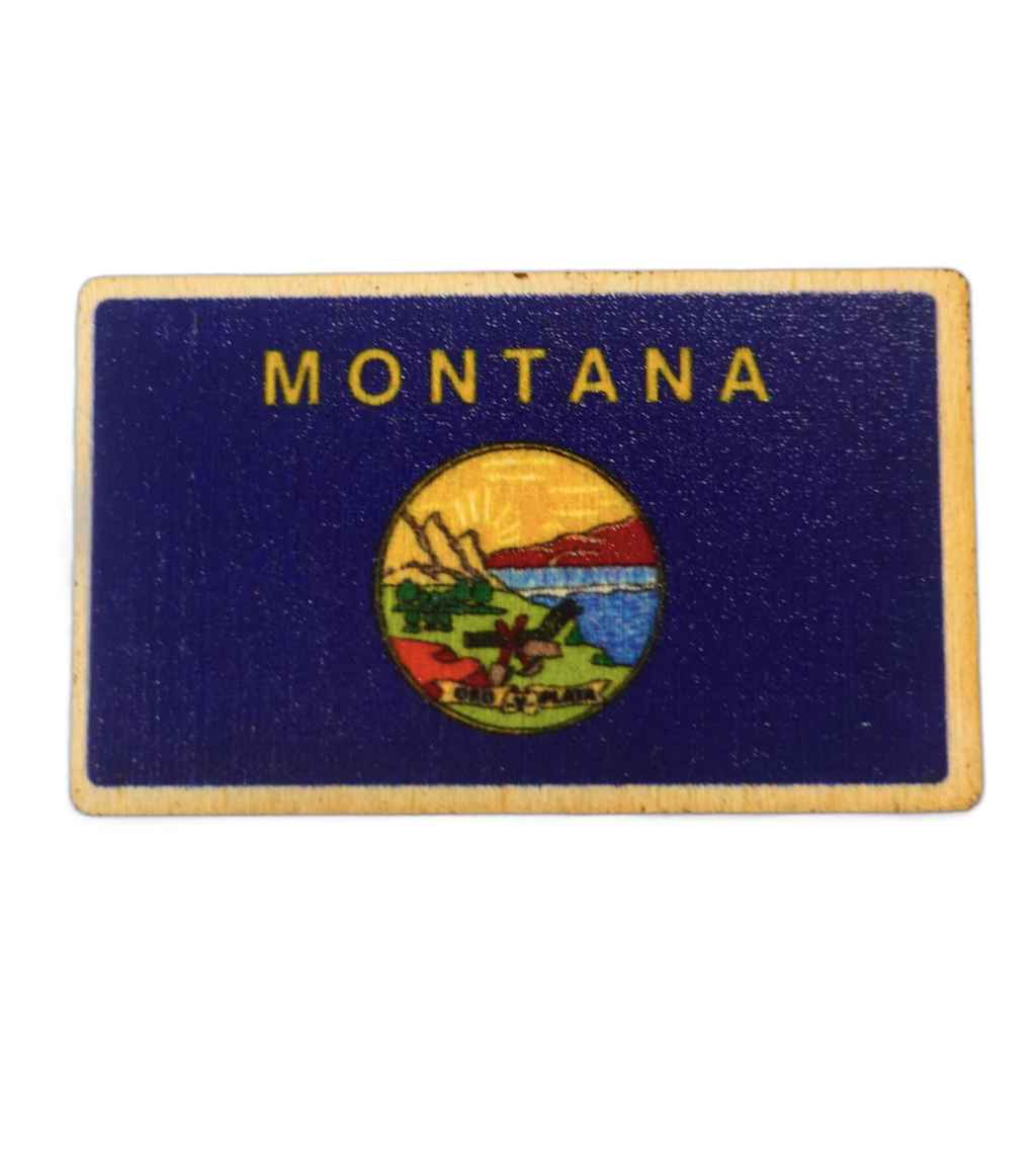 USA State Pride Wood Stickers