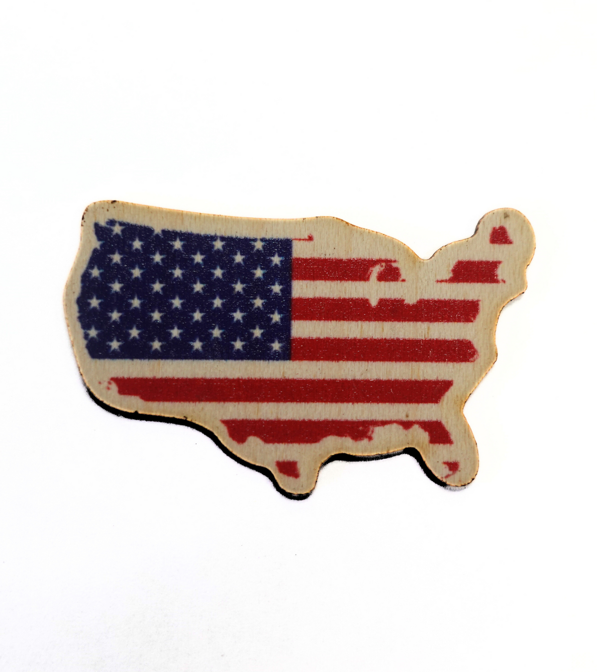 USA State Pride Wood Stickers