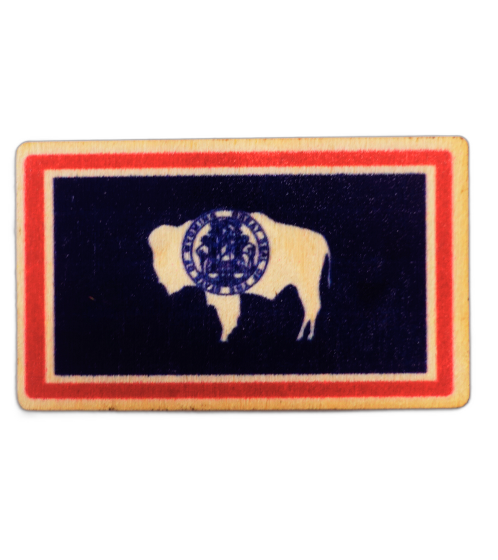 USA State Pride Wood Stickers