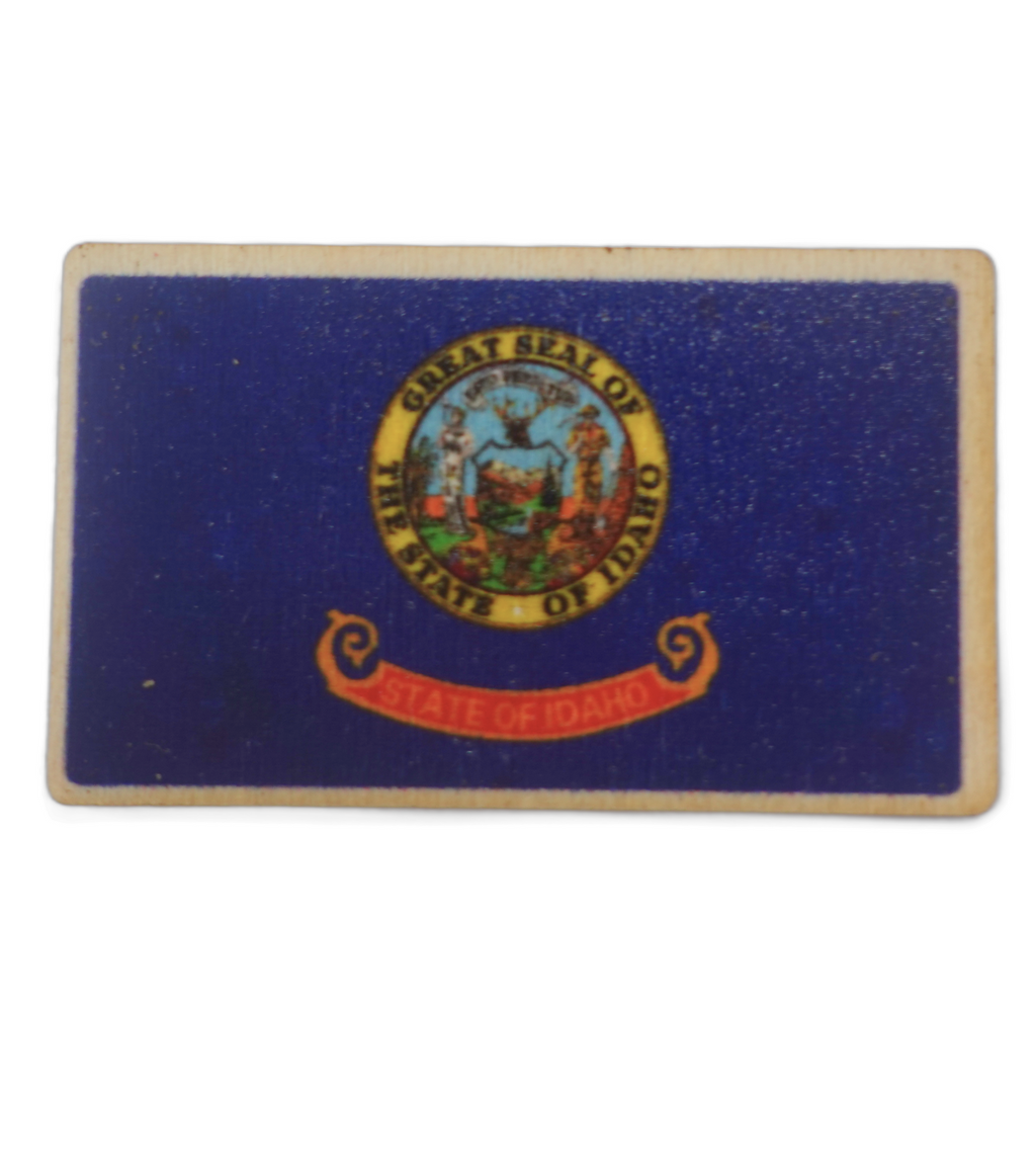 USA State Pride Wood Stickers