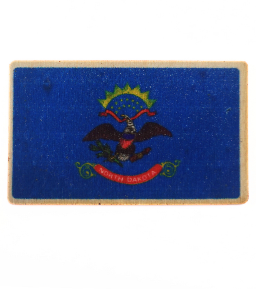 USA State Pride Wood Stickers