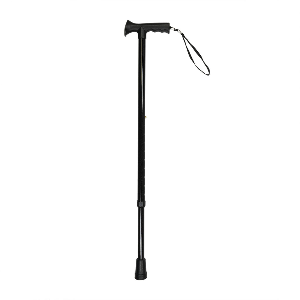 Overmold Ergonomic Grip Aluminum Adjustable Cane